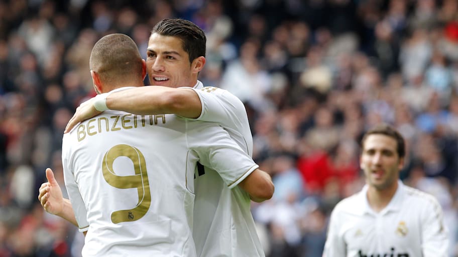 Benzema, Higuain and Ronaldo