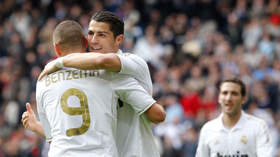 Benzema, Higuain and Ronaldo