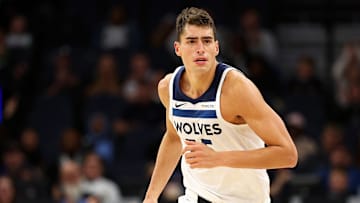Minnesota Timberwolves center Luka Garza.