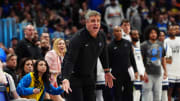 May 4, 2024; Denver, Colorado, USA; Minnesota Timberwolves assistant coach Micah Nori reacts in the
