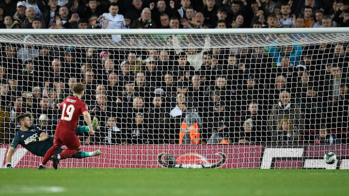 Liverpool kalahkan Derby dari drama adu penalti