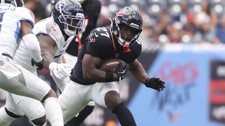 Woody Marks' breakout performance in a Week 4 win over the Tennessee Titans helped the Houston Texans get their run game going