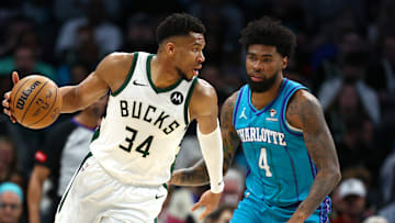 Milwaukee Bucks v Charlotte Hornets