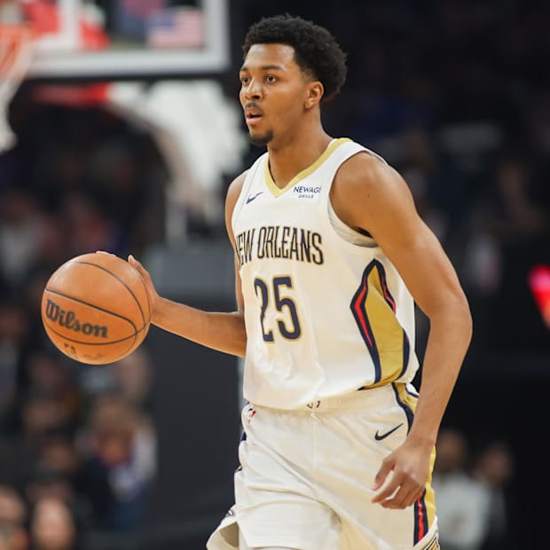 New Orleans Pelicans guard Trey Murphy III