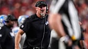 Dan Campbell couldn't get the refs to throw a flag against the Chiefs Sunday night.