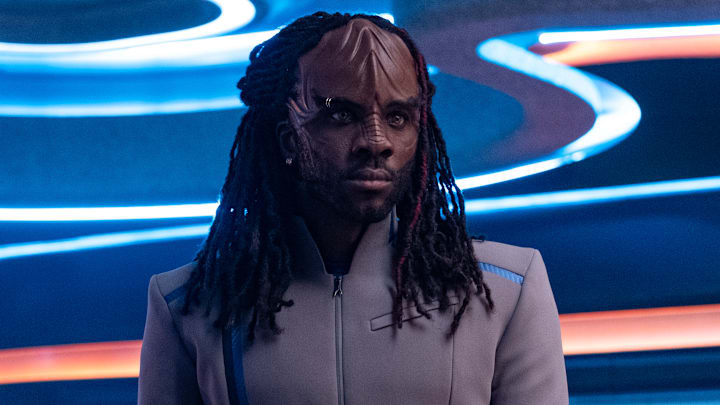 Karim Diané in season 1, episode 4 of Star Trek: Starfleet Academy streaming on Paramount+. Photo Credit: Brooke Palmer/Paramount+