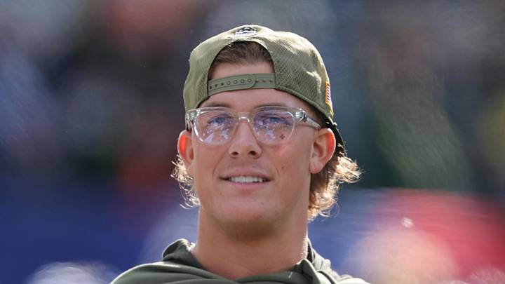 New York Giants quarterback Jaxson Dart