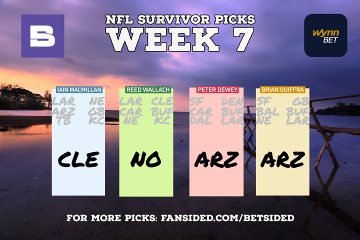 week 7 survivor picks 2022