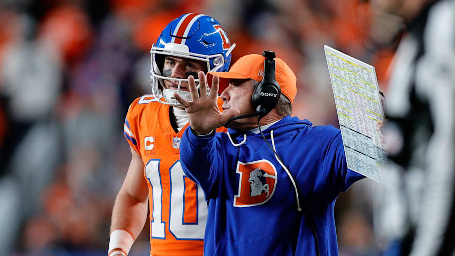 Sean Payton and Bo Nix