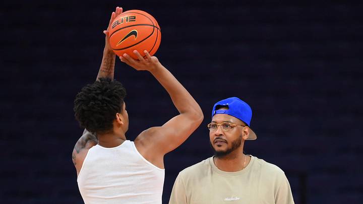 The New York Knicks are one game away from an NBA title after a remarkable comeback. Syracuse's Kiyan Anthony is pumped.