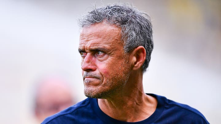 Jour de match pour le PSG de Luis Enrique. Jour de match pour le PSG de Luis Enrique.