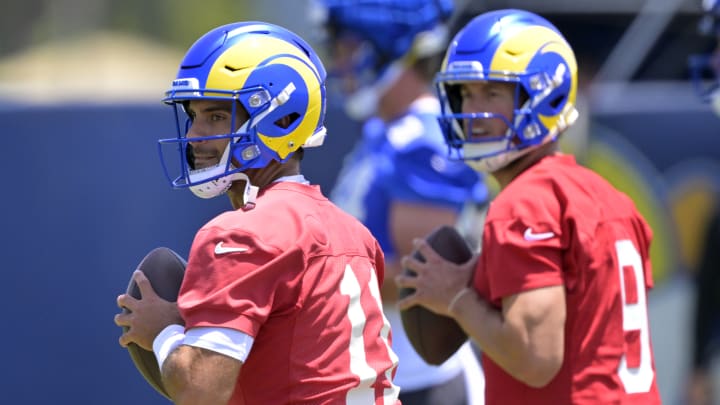 Los Angeles Rams Minicamp, Jimmy Garoppolo, Matthew Stafford