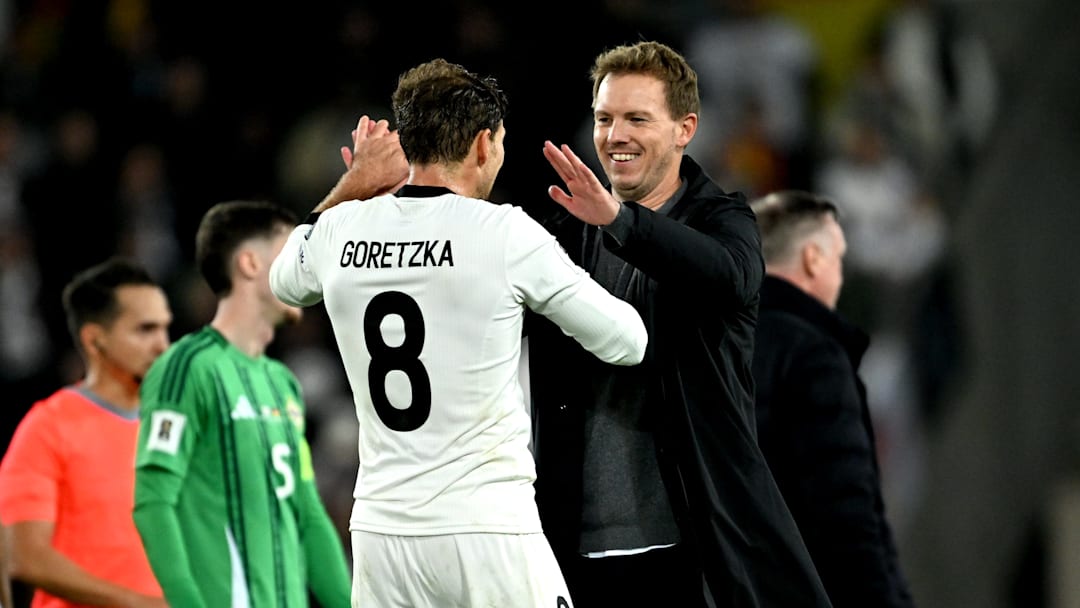 Julian Nagelsmann praises Bayern Munich star Leon Goretzka. Julian Nagelsmann praises Bayern Munich star Leon Goretzka.