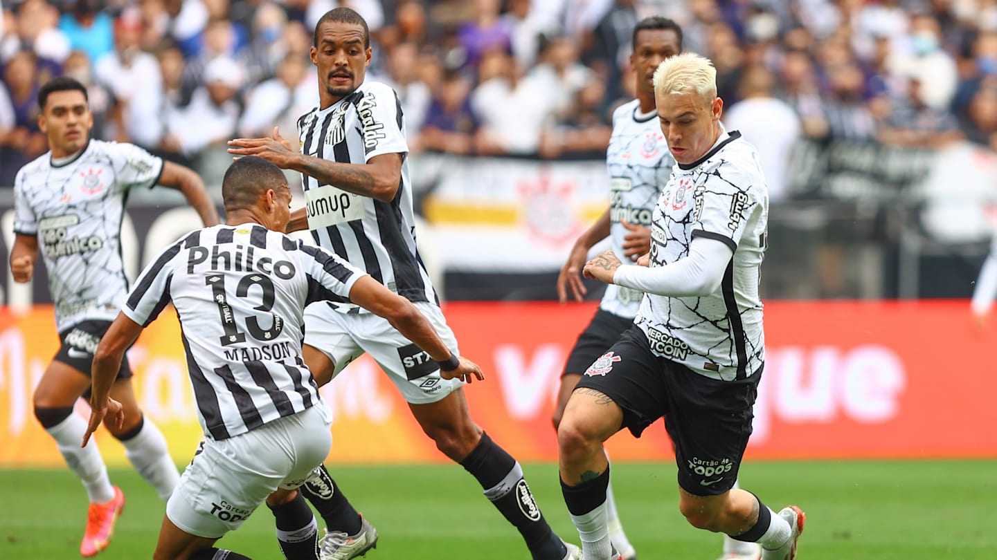 Corinthians x Santos onde assistir ao vivo, prováveis escalações, hora e local