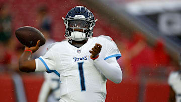Tennessee Titans v Tampa Bay Buccaneers - NFL Preseason 2025