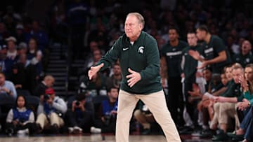 Michigan State Spartans head coach Tom Izzo 