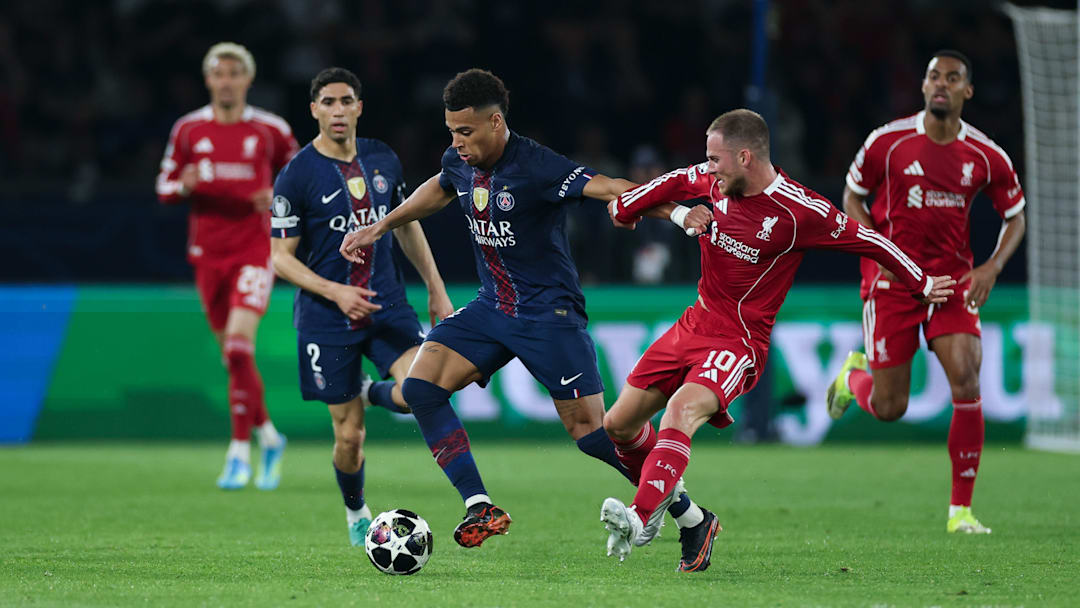 PSG vs Liverpool, Champions League
