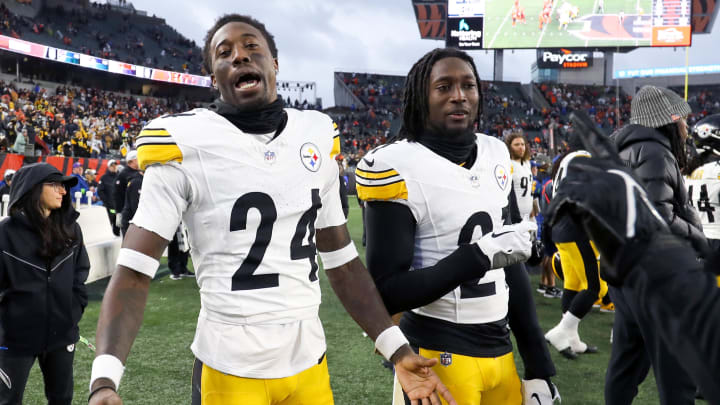 Joey Porter Jr., Darius Rush, Steelers