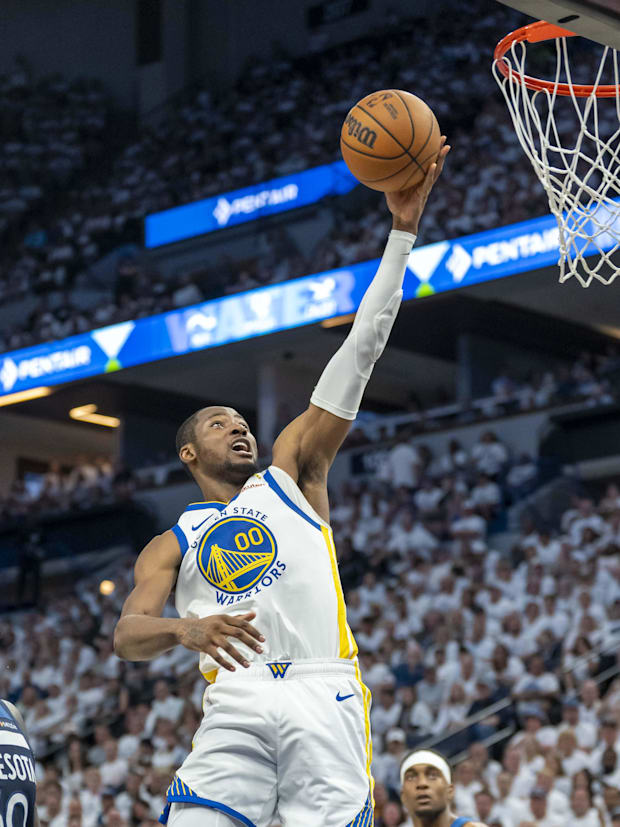 The Golden State Warriors striker Jonathan Kuminga