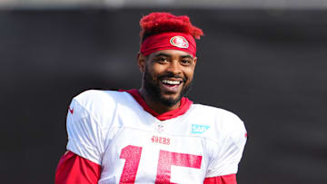 San Francisco 49ers wide receiver Jauan Jennings (15)
