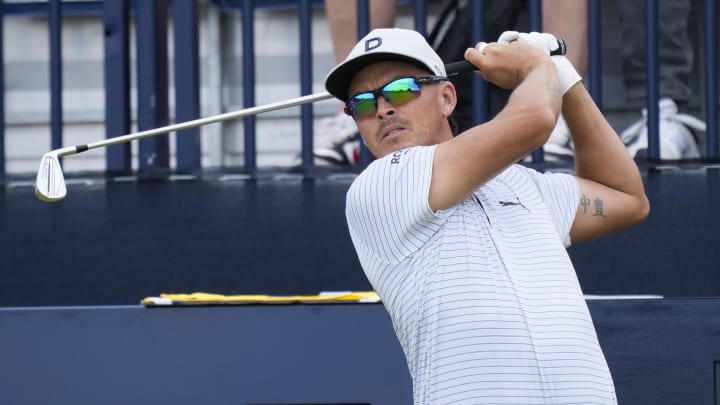 Rickie Fowler is ready to tee it up at this week's British Open at Royal Troon.