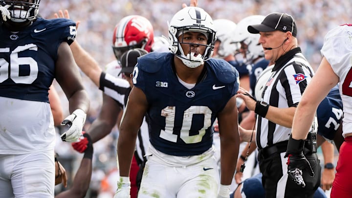 Penn State running back Nick Singleton