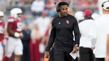 Oklahoma running backs coach DeMarco Murray