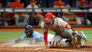 Los Angeles Angels v Tampa Bay Rays