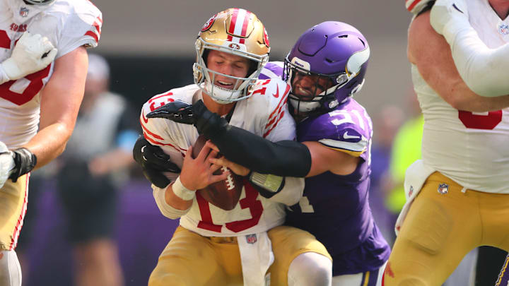 San Francisco 49ers v Minnesota Vikings