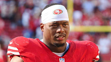 San Francisco 49ers defensive lineman Kevin Givens (90)
