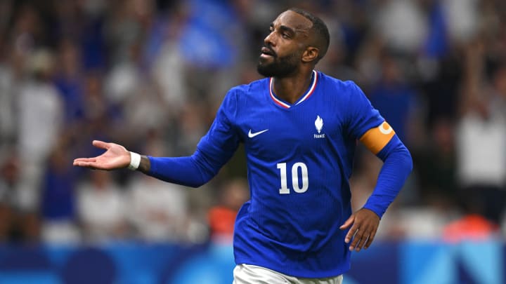 Alexandre Lacazette, buteur contre les USA 