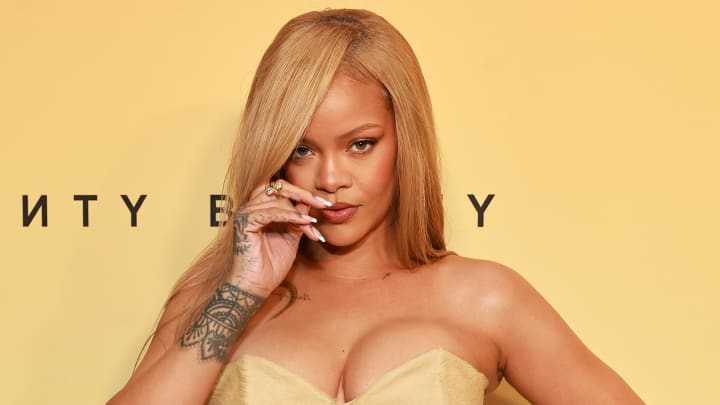 Rihanna Celebrates New Product Launch For Her Fenty Beauty Brand In Los Angeles, California