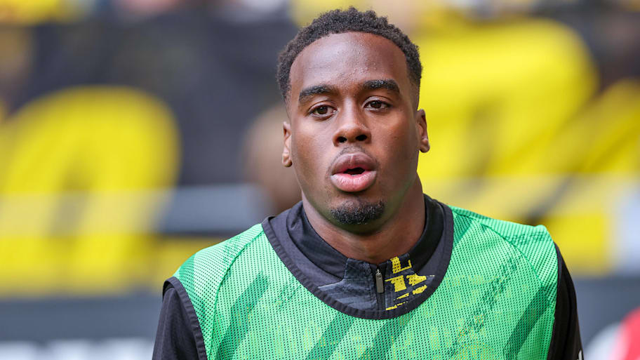 Borussia Dortmund’s Jamie Gittens is among the attackers on Chelsea’s radar. | IMAGO/Maximilian Koch