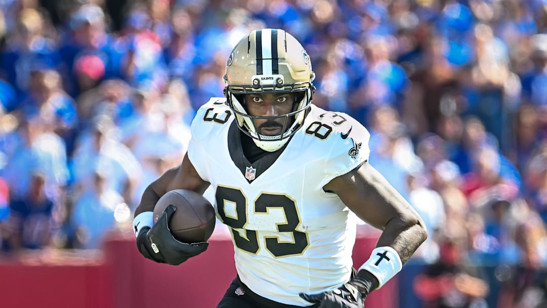 New Orleans Saints tight end Juwan Johnson