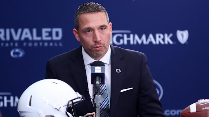 Matt Campbell answers questions from the media after being announced as the Penn State Nittany Lions new head coach