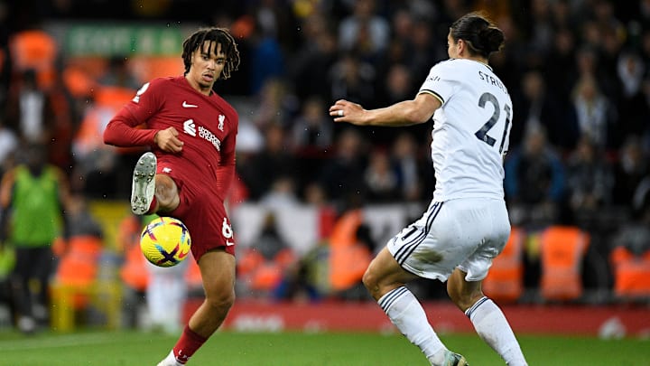 Trent Alexander-Arnold kecewa setelah Liverpool kalah dari Leeds United