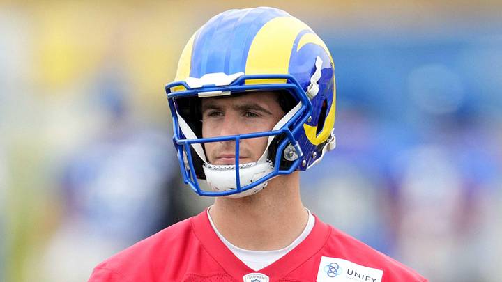 Los Angeles Rams quarterback Stetson Bennett.