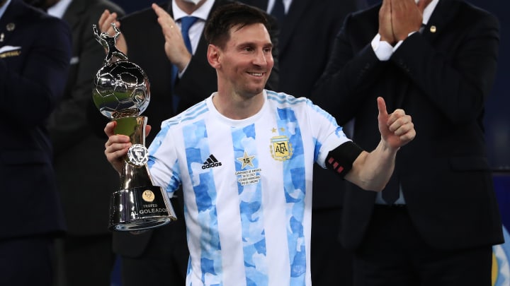 Lionel Messi fue el Mejor Jugador de la Copa América 2021, que además ganó con la selección argentina 