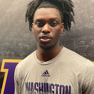 Zoom Diallo talked about the Huskies after a recent practice. 