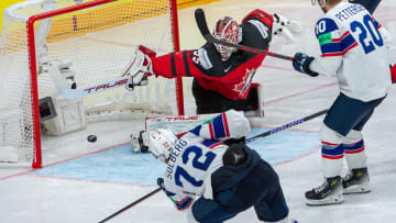 Norway's Stian Solberg (#72) at the 2024 IIHF Ice Hockey World Championship Czechia