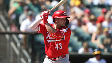 Cincinnati Reds infielder Sal Stewart