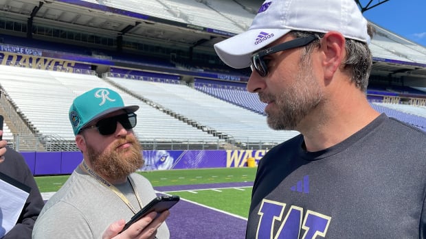 Jimmie Dougherty is back for his second stint as a UW assistant coach. 