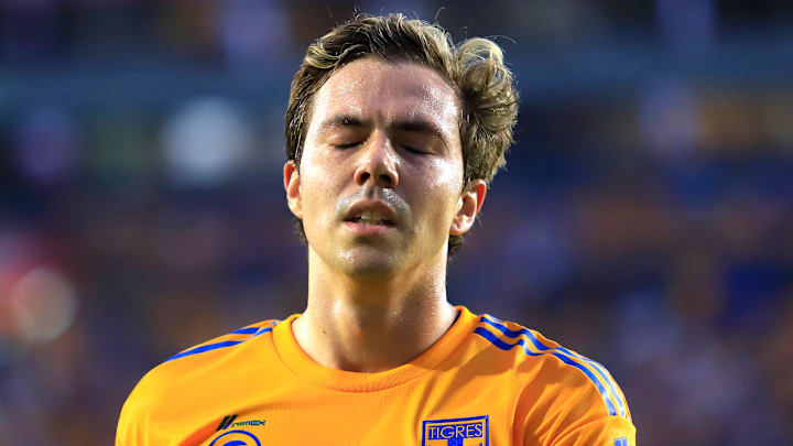 Sebastián Córdova se lamenta por la caída de Tigres ante Cruz Azul. Sebastián Córdova se lamenta por la caída de Tigres ante Cruz Azul.