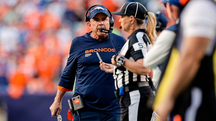Broncos coach Sean Payton was not too happy with how Sunday's comeback win over the Giants was officiated. Broncos coach Sean Payton was not too happy with how Sunday's comeback win over the Giants was officiated.