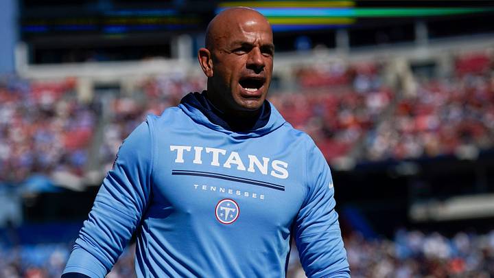Tennessee Titans coach Robert Saleh
