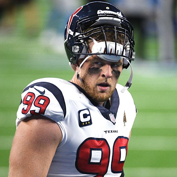 Former Houston Texans and Arizona Cardinals defensive end J.J. Watt