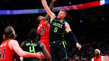 Boston Celtics, Toronto Raptors, Kristaps Porzingis, Jrue Holiday, Celtics injury report, Luke Kornet, Neemias Queta, Luke Kornet