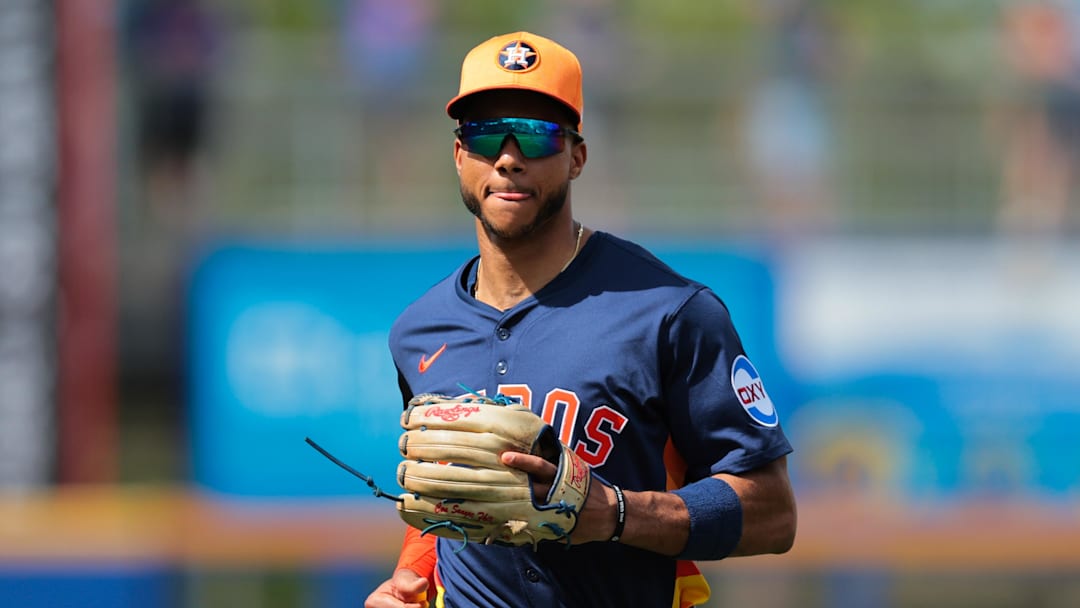 Houston Astros shortstop Jeremy Pena
