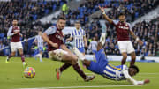Brighton lost home and away to Aston Villa by the same 0-2 scoreline last season