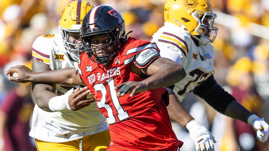 Texas Tech Red Raiders linebacker David Bailey